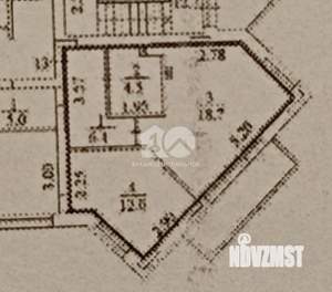 1-к квартира, вторичка, 42м2, 3/22 этаж