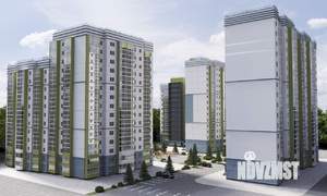 2-к квартира, строящийся дом, 62м2, 1/15 этаж