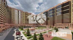 Студия квартира, строящийся дом, 28м2, 13/19 этаж