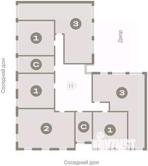 Студия квартира, вторичка, 21м2, 3/7 этаж