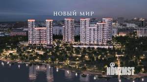 1-к квартира, строящийся дом, 34м2, 10/24 этаж