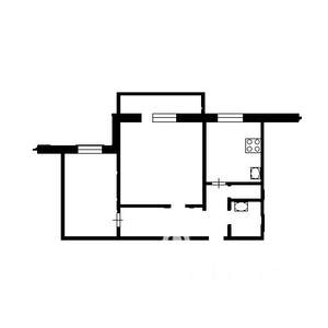 2-к квартира, вторичка, 53м2, 3/10 этаж
