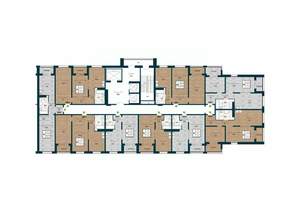 2-к квартира, вторичка, 63м2, 3/25 этаж