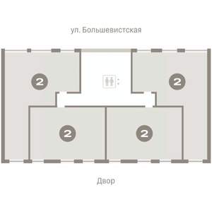 2-к квартира, вторичка, 153м2, 8/8 этаж