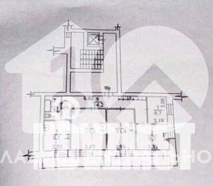 4-к квартира, вторичка, 72м2, 10/10 этаж