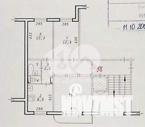 3-к квартира, вторичка, 65м2, 10/10 этаж