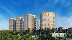 1-к квартира, строящийся дом, 44м2, 11/25 этаж