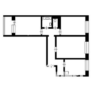 3-к квартира, вторичка, 65м2, 5/10 этаж