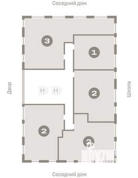 3-к квартира, вторичка, 106м2, 10/14 этаж