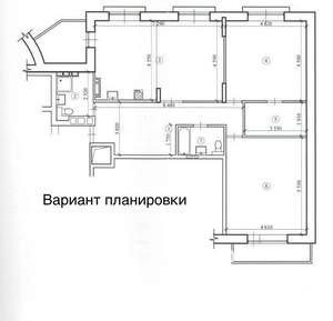 3-к квартира, вторичка, 124м2, 13/19 этаж