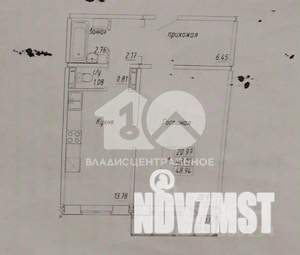 1-к квартира, вторичка, 48м2, 6/10 этаж