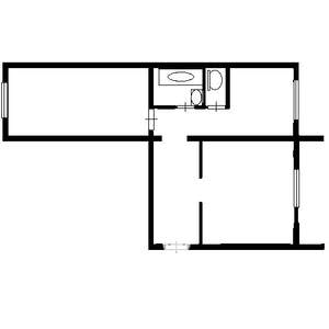 2-к квартира, вторичка, 57м2, 8/10 этаж
