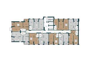 2-к квартира, вторичка, 66м2, 5/25 этаж