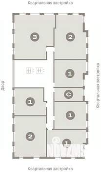 2-к квартира, вторичка, 81м2, 11/15 этаж