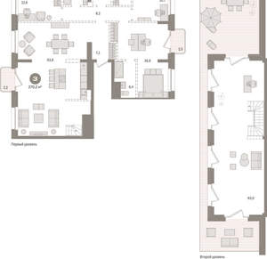 3-к квартира, вторичка, 270м2, 9/11 этаж