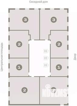 2-к квартира, вторичка, 67м2, 4/23 этаж