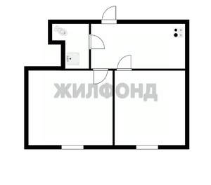 2-к квартира, вторичка, 32м2, 1/9 этаж