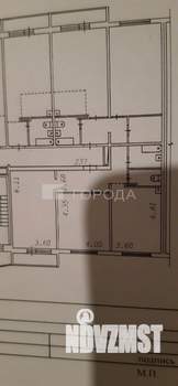 2-к квартира, вторичка, 73м2, 4/17 этаж