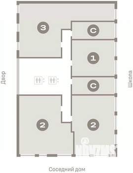 Студия квартира, вторичка, 24м2, 2/14 этаж