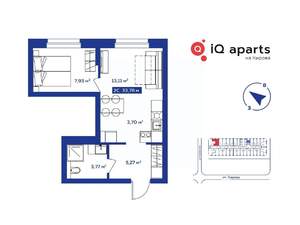 2-к квартира, вторичка, 33м2, 25/25 этаж