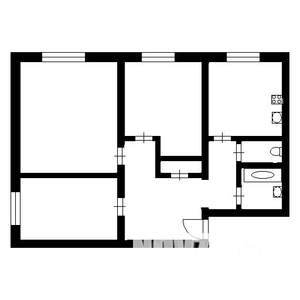 3-к квартира, вторичка, 72м2, 3/4 этаж