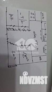 2-к квартира, вторичка, 57м2, 8/17 этаж