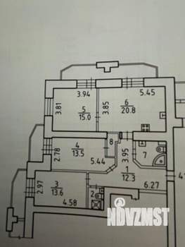 3-к квартира, вторичка, 84м2, 13/19 этаж