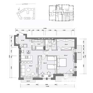 3-к квартира, вторичка, 101м2, 2/8 этаж