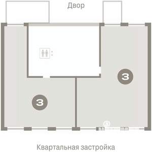 3-к квартира, вторичка, 111м2, 1/7 этаж