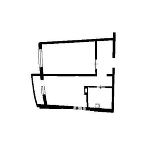 2-к квартира, вторичка, 43м2, 3/13 этаж