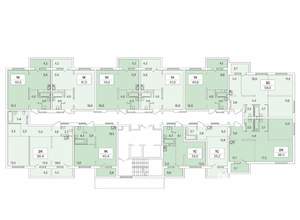 2-к квартира, вторичка, 69м2, 17/17 этаж