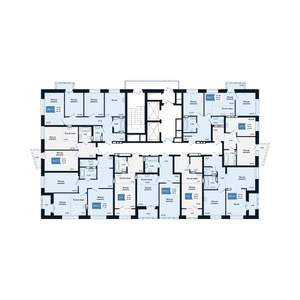 3-к квартира, вторичка, 55м2, 9/25 этаж