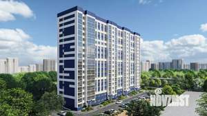 2-к квартира, строящийся дом, 61м2, 1/17 этаж