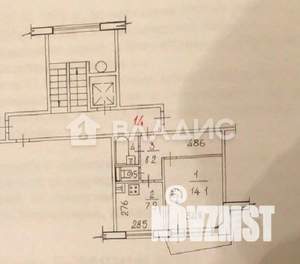 1-к квартира, вторичка, 35м2, 5/10 этаж