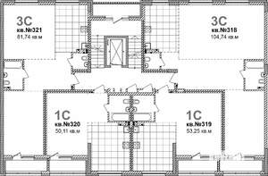 3-к квартира, вторичка, 105м2, 4/19 этаж