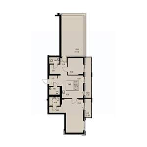 3-к квартира, строящийся дом, 105м2, 21/23 этаж