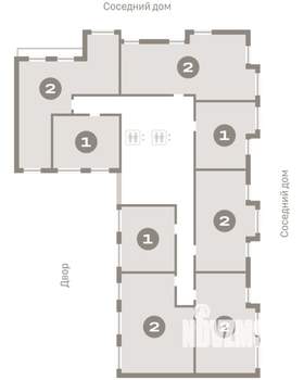 1-к квартира, вторичка, 39м2, 9/12 этаж