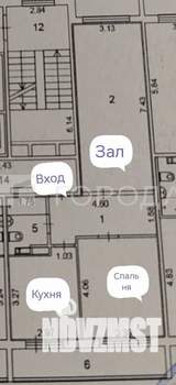 2-к квартира, вторичка, 59м2, 14/17 этаж