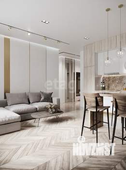 1-к квартира, вторичка, 51м2, 11/17 этаж