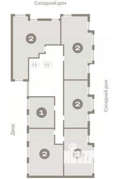2-к квартира, вторичка, 81м2, 11/12 этаж