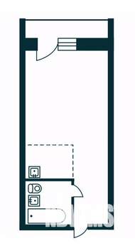 1-к квартира, вторичка, 30м2, 7/24 этаж