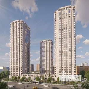 Студия квартира, строящийся дом, 29м2, 29/30 этаж