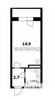 1-к квартира, вторичка, 21м2, 3/10 этаж