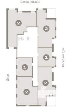 1-к квартира, вторичка, 37м2, 12/12 этаж