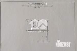 2-к квартира, вторичка, 45м2, 3/3 этаж