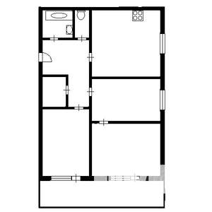 3-к квартира, вторичка, 74м2, 17/18 этаж