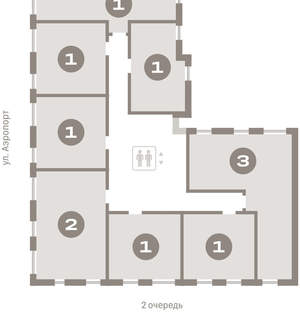 3-к квартира, вторичка, 75м2, 6/15 этаж