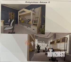 3-к квартира, сданный дом, 121м2, 6/7 этаж