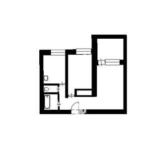 2-к квартира, вторичка, 47м2, 3/9 этаж