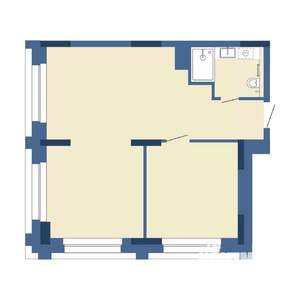 2-к квартира, вторичка, 57м2, 9/30 этаж